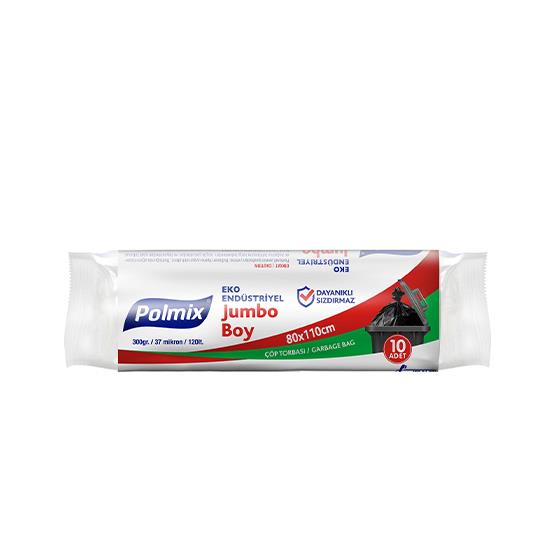 POLMİX 303 MAVİ 300gr JUMBO 80x110 10'LU ÇÖP POŞETİ *20