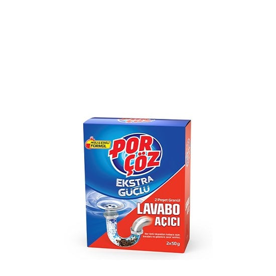 PORÇÖZ LAVABO AÇICI TOZ 2x50gr *24