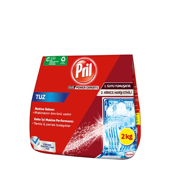 PRİL BULAŞIK MAKİNASI TUZU 2kg *9