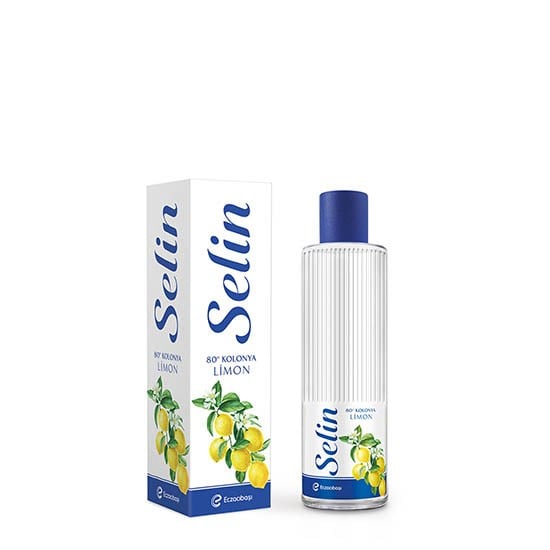 SELİN KOLONYA 200ml 80° LİMON *24