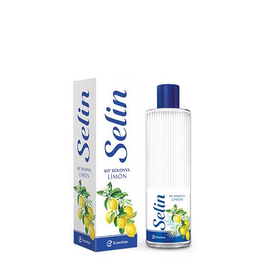 SELİN KOLONYA 400ml 80° LİMON *24