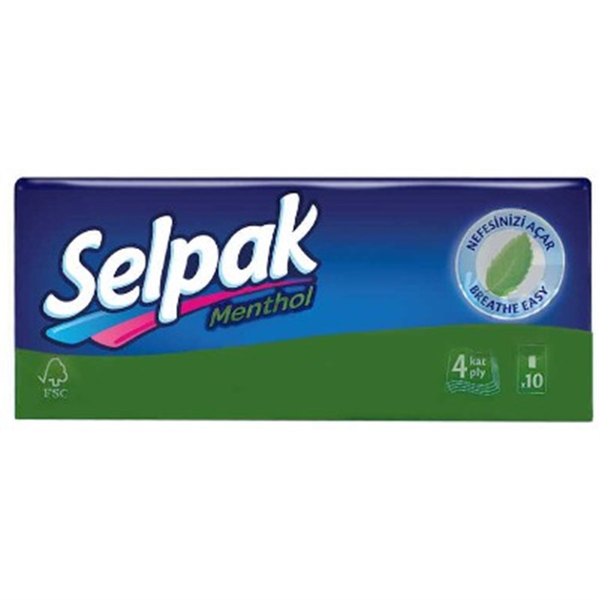 Selpak Mend.10'lu Mentollü*30