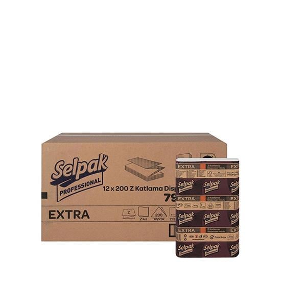 SELPAK Z KATLAMA HAVLU EXTRA 200x12(7906606-7900076)