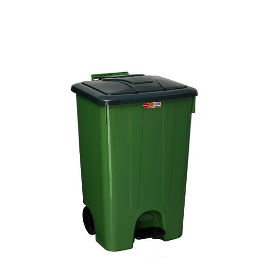 ŞENYAYLA 4255 40lt PEDALLI ÇÖP KOVASI KÖŞELİ *5