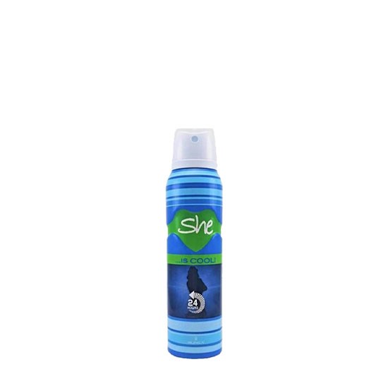 SHE DEODORANT 150ml COOL *24