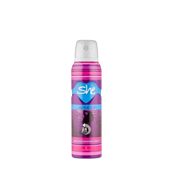 SHE DEODORANT 150ml SEXY*24