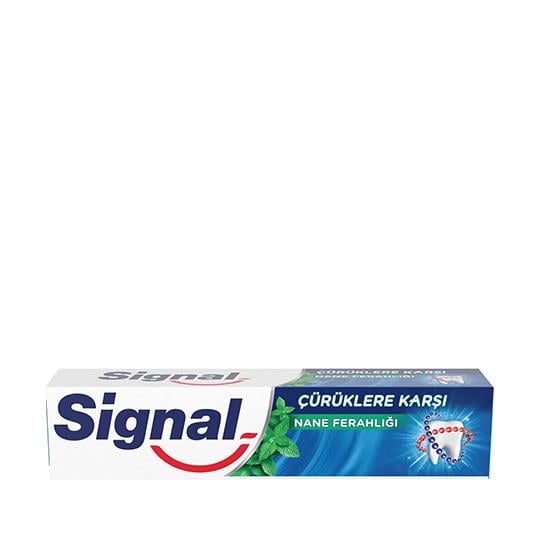 SİGNAL DİŞ MACUNU 50ml ÇÜRÜKLERE KARŞI NANE *36