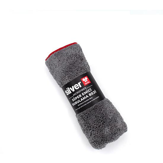 SİLVER 4651 50x70 MİKROFİBER KURULAMA BEZİ 390gsm*80