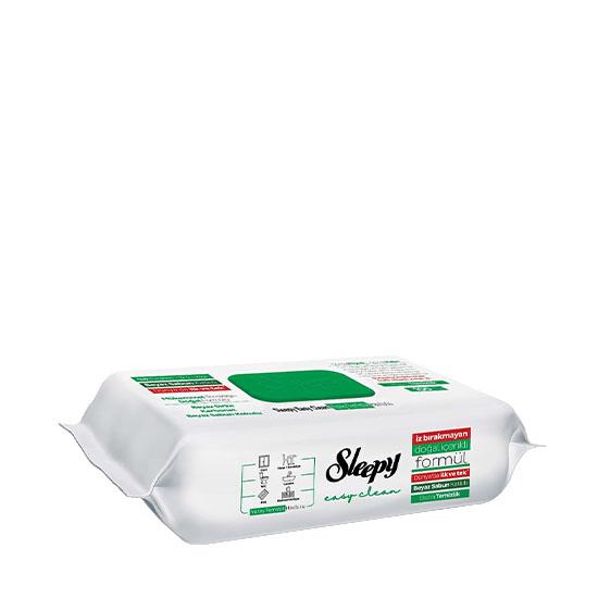 SLEEPY YÜZEY TEMİZLİK HAVLUSU 100'lü BEYAZ SABUN *12