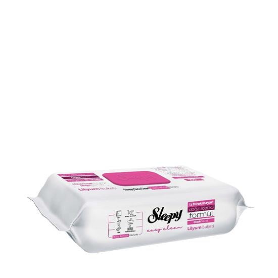 SLEEPY YÜZEY TEMİZLİK HAVLUSU 100'lü LİLYUM *12