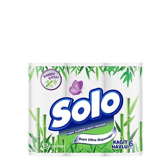 SOLO HAVLU 6'LI BAMBU KATKILI*4