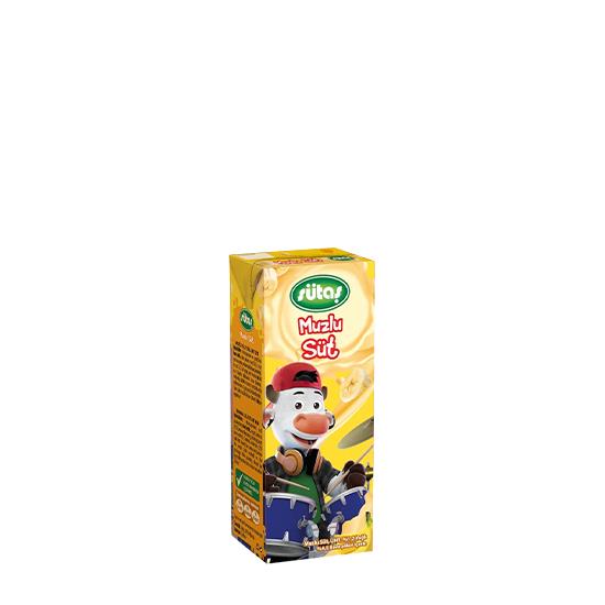SÜTAŞ SÜT 180ml MUZLU *27