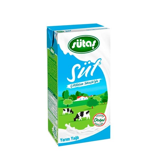 SÜTAŞ SÜT 1lt %1.5 YARIM YAĞLI  