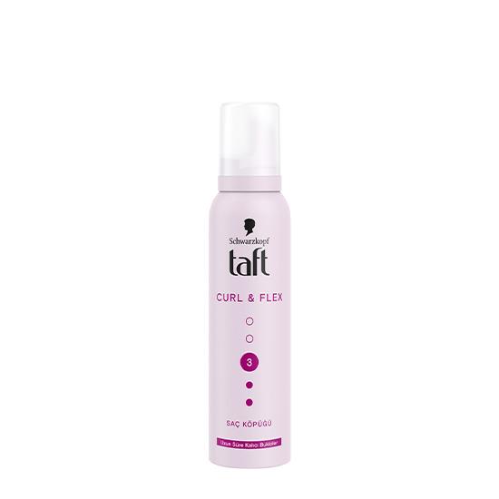 TAFT 150ml KÖPÜK 3no CURL & FLEX *6 