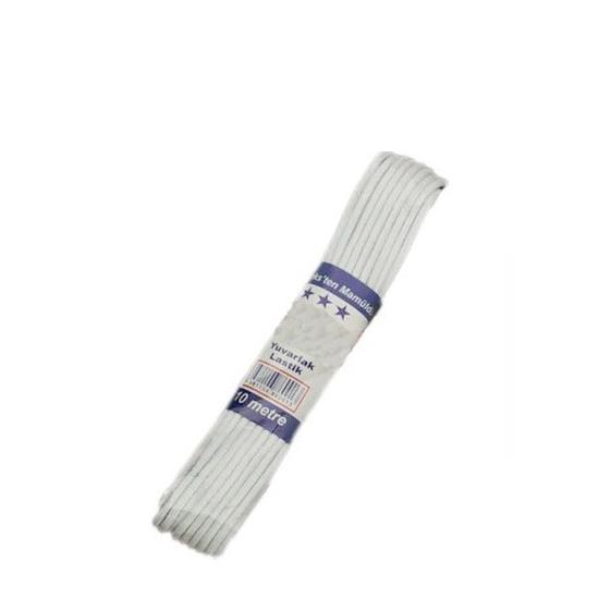 TEPE LASTİK 10mt YEŞİL YUVARLAK *15