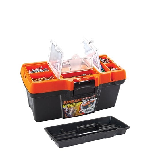 TOOL BOX 16'' POWER PLASİK KİLİTLİ TAKIM ÇANTASI 2060 *16