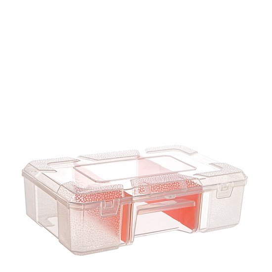 TOOL BOX ŞEFFAF KUTU 2no BÖLMELİ 5018 *24