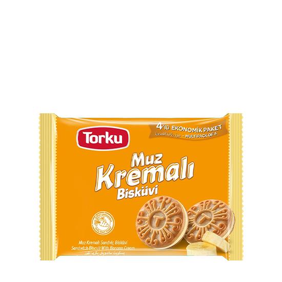 TORKU KREMALI BİSKÜVİ MP 4x61gr 244gr MUZ *8