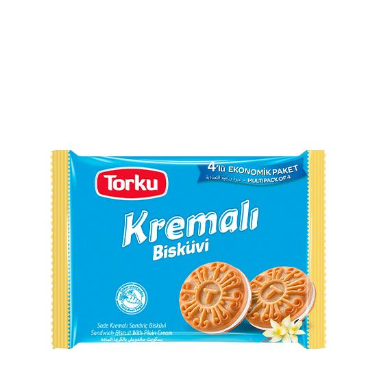 TORKU KREMALI BİSKÜVİ MP 4x61gr 244gr SADE *8