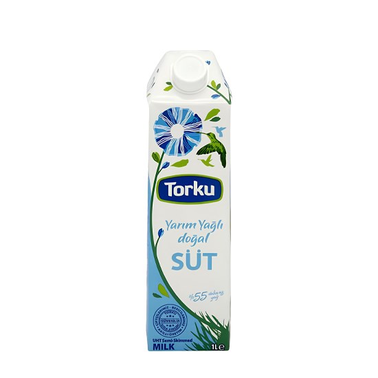 TORKU SÜT YARIM YAĞLI 1lt *12