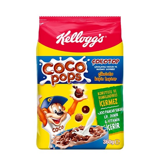 ÜLKER COCOPOPS 360gr ÇOKOTOP *10