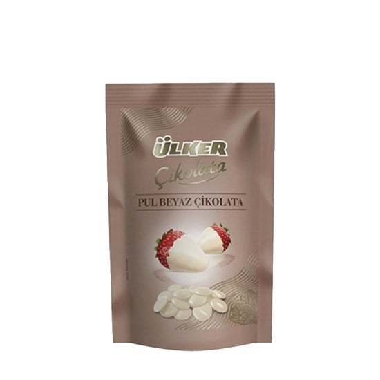 ÜLKER DAMLA ÇİKOLATA 100gr PUL BEYAZ *12