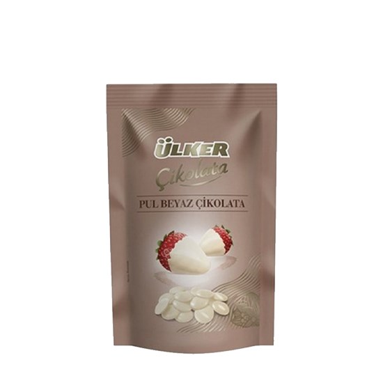 ÜLKER DAMLA ÇİKOLATA 100gr PUL BEYAZ *12