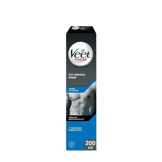 VEET KREM MEN 200ml HASSAS CİLT