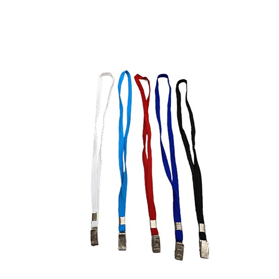YAKA KARTI İPİ METAL KLİPSLİ İNOX *50