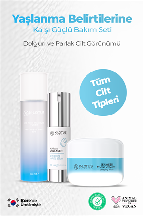 Yaşlanma Belirtilerine Karşı Güçlü Bakım Seti