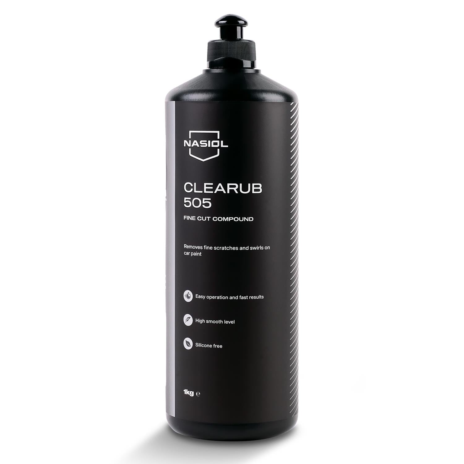 Nasiol Clearub 505 Fine Cut Scratch Remover Polishing Compound-Polishing Buffing-2.20Lbs