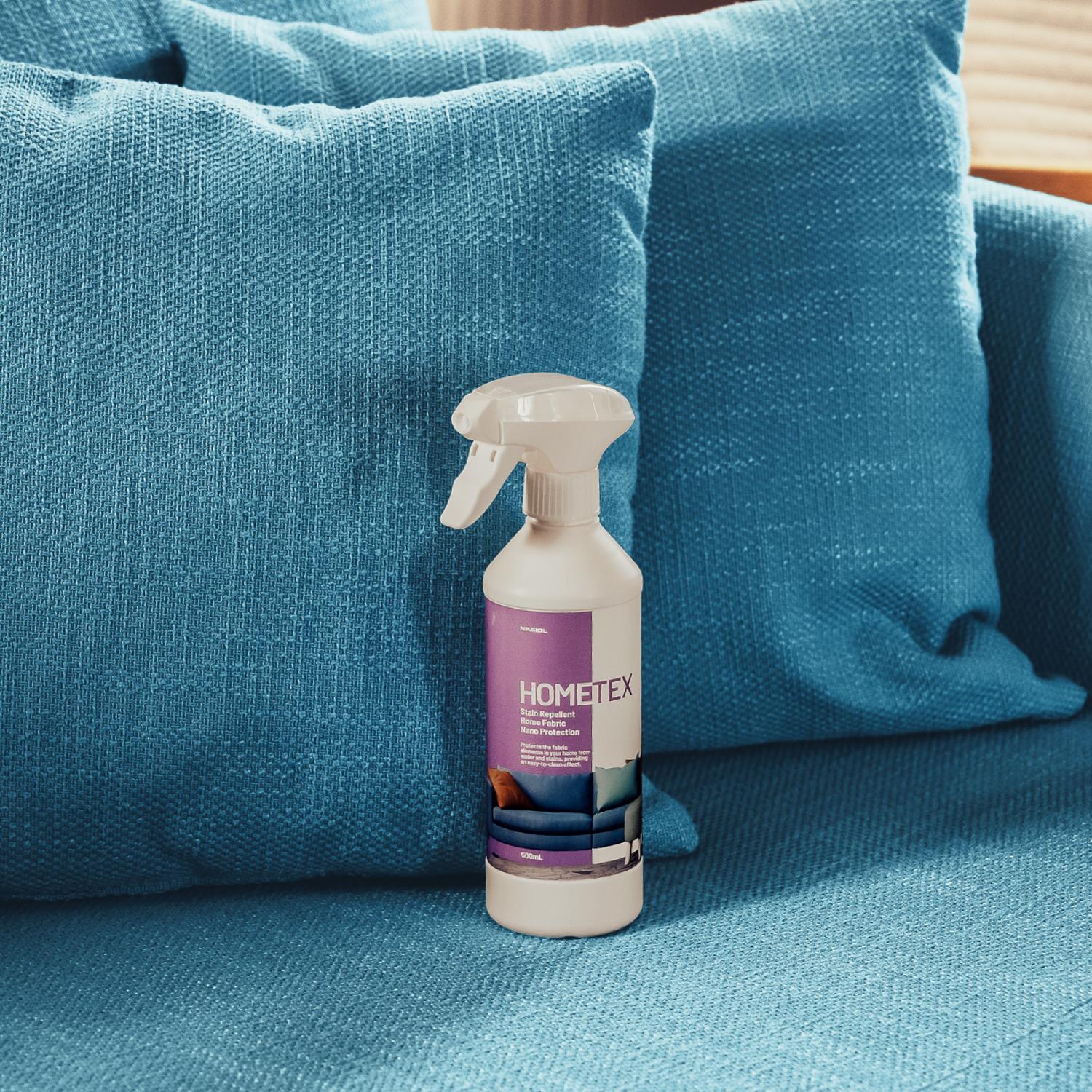 Nasiol Hometex Stain Preventing, Liquid Proof Home Fabric/Textile Nano Coating-6 Months Durability-16.90FlOz