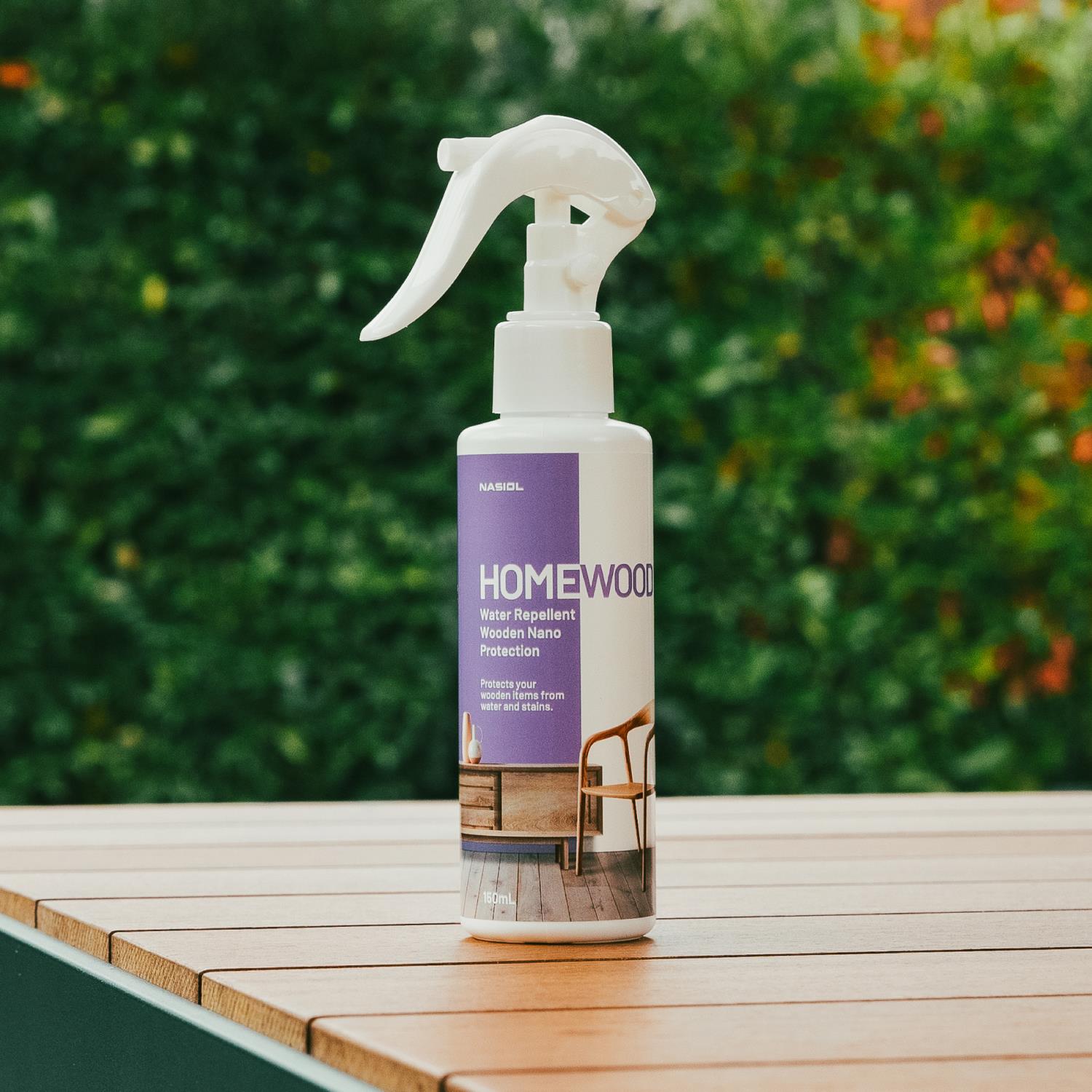 Nasiol Homewood Water Repellent, Life Extending Home Wood Surfaces Nano Coating-1 Year Durability-5.07FlOz