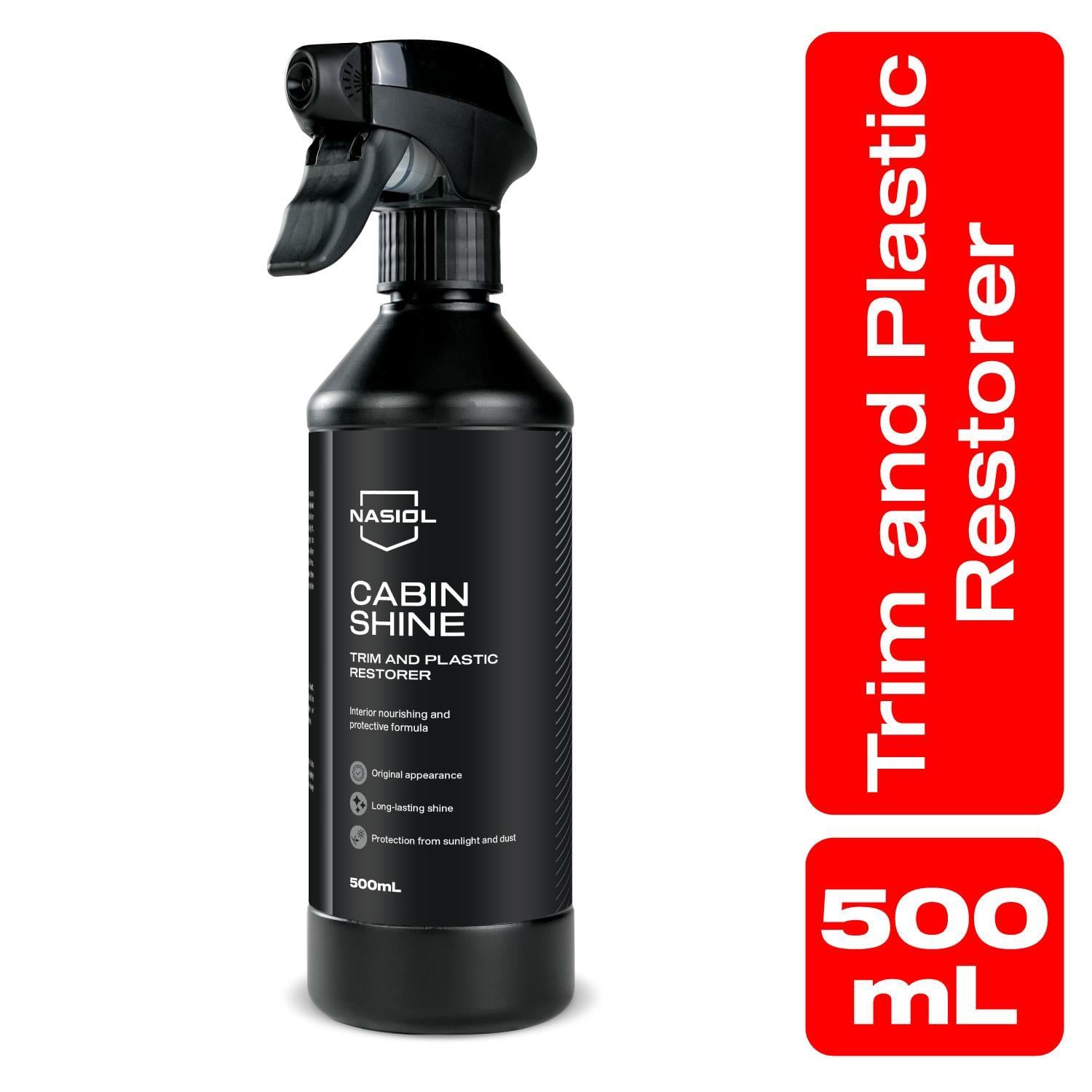 Nasiol Cabinshine Trim ve Plastik Korucuyu/Yenileyici 12li Set (Kolili)