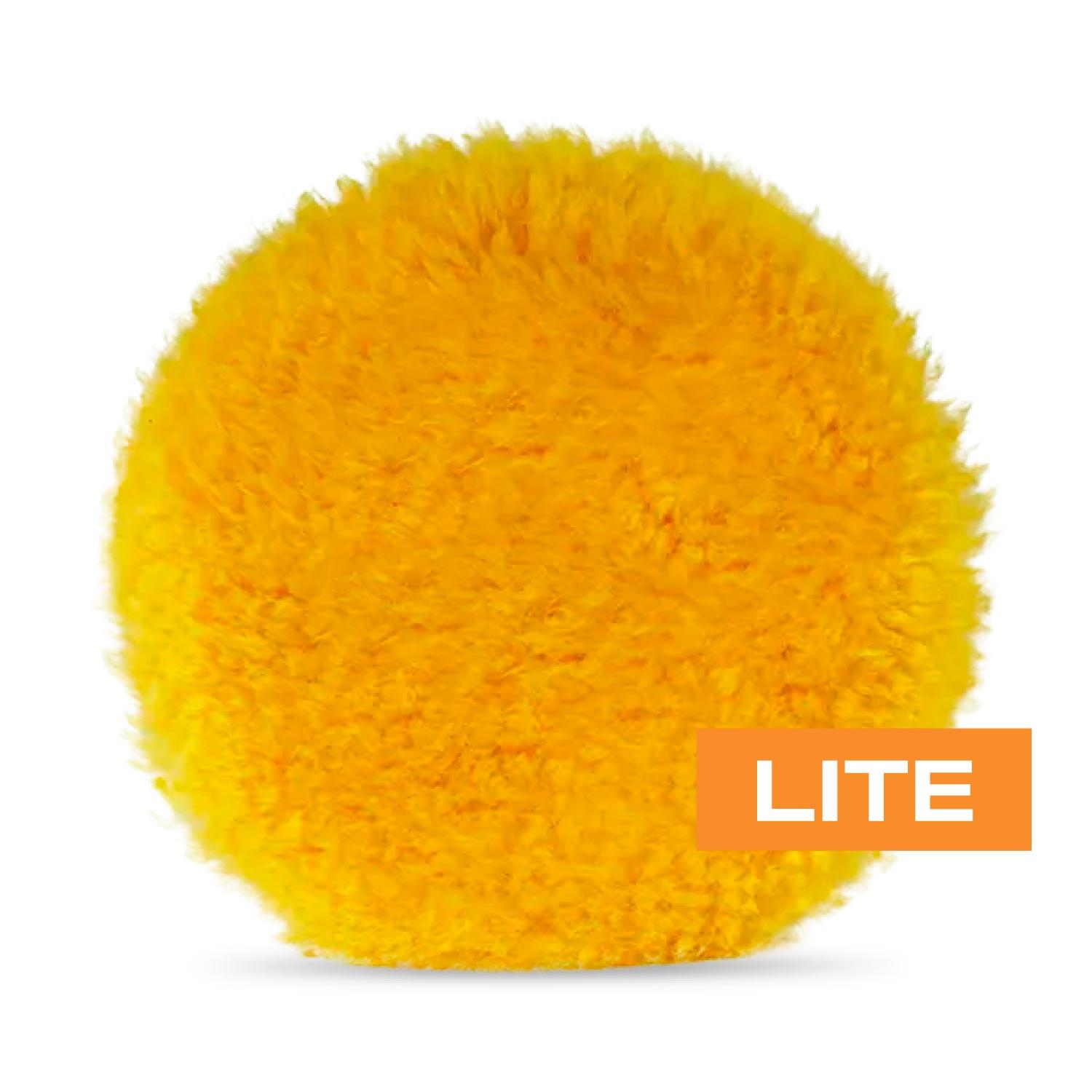 Nasiol Lambs Wool Polishing Pad Lite-Heavy Cut Scratch Remover-6inch