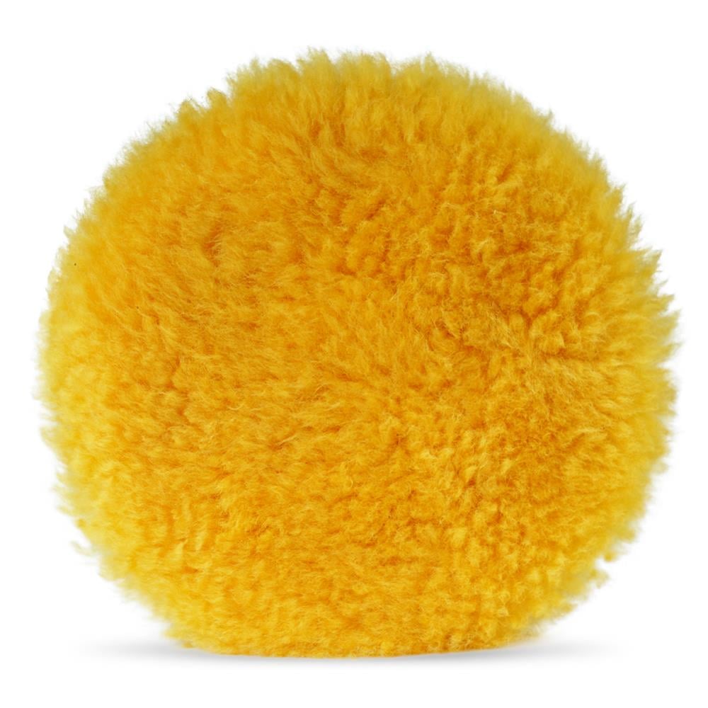 Nasiol Lambs Wool Polishing Pad-Heavy Cut Scratch Remover-6inch
