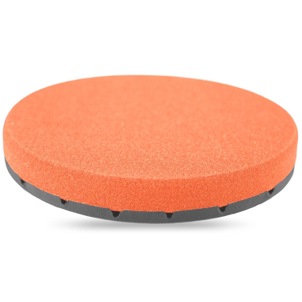 Nasiol Polishing Pad/Sponge with Air Channel System-Medium Cut Scratch Remover-6inch-Orange