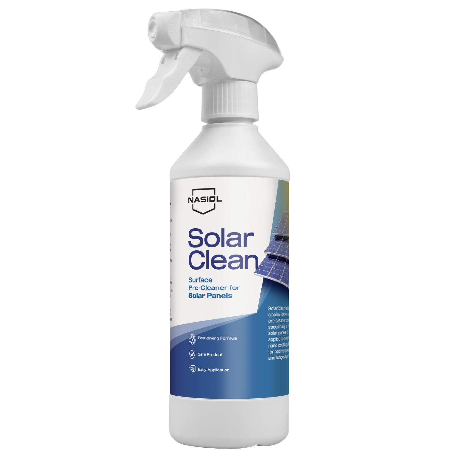 Nasiol SolarClean Surface Pre-Cleaner for Solar Panels - 16.90FlOz