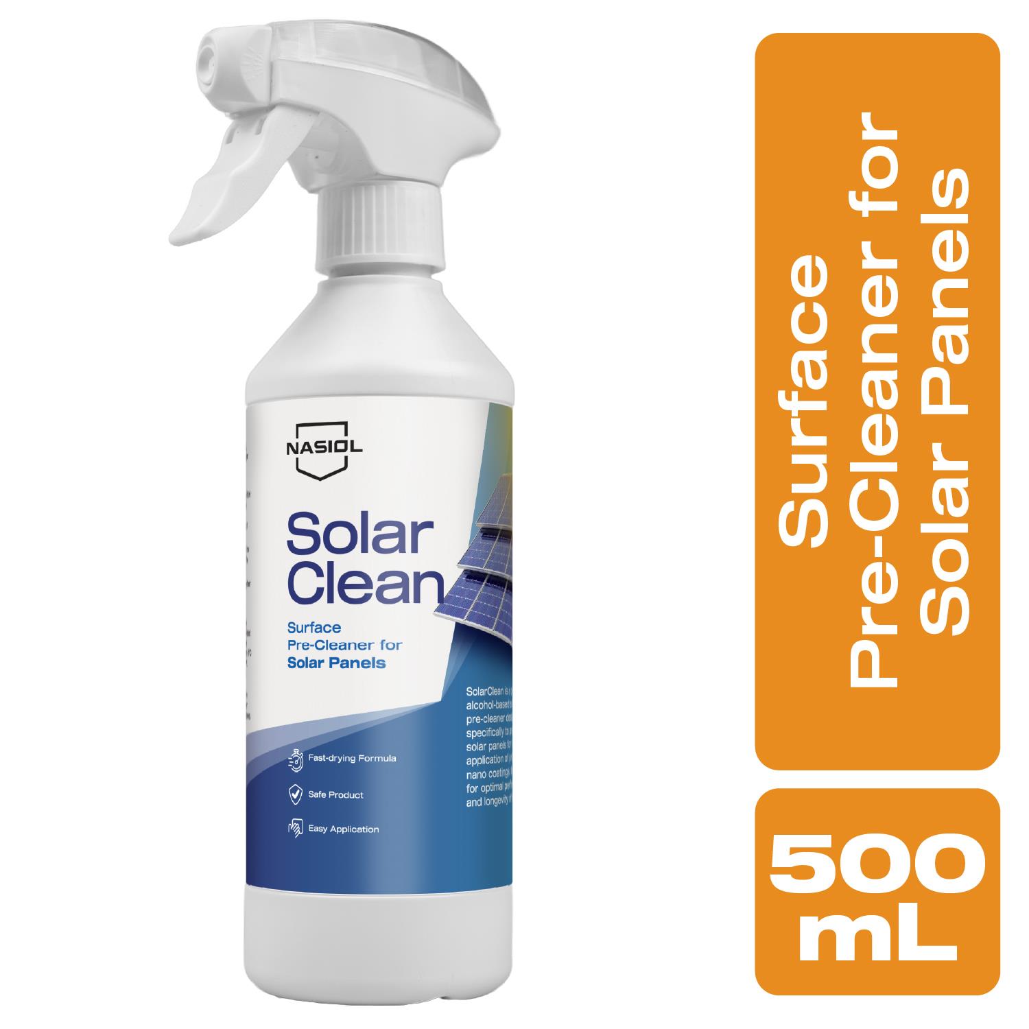 Nasiol SolarClean Surface Pre-Cleaner for Solar Panels - 16.90FlOz