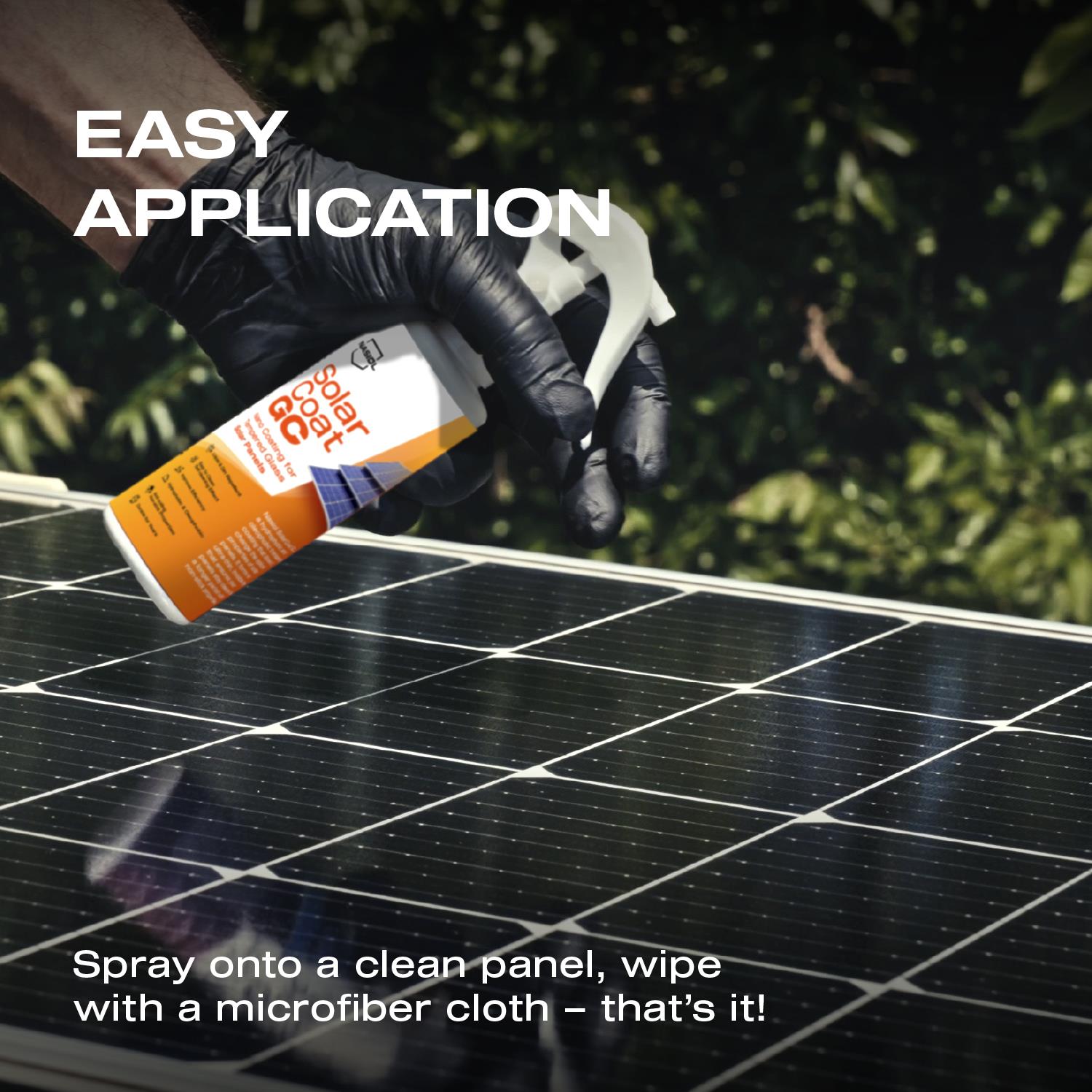 Nasiol SolarCoat GC Temperli Cam Güneş Panelleri İçin Gelişmiş Nano Kaplama-150ml
