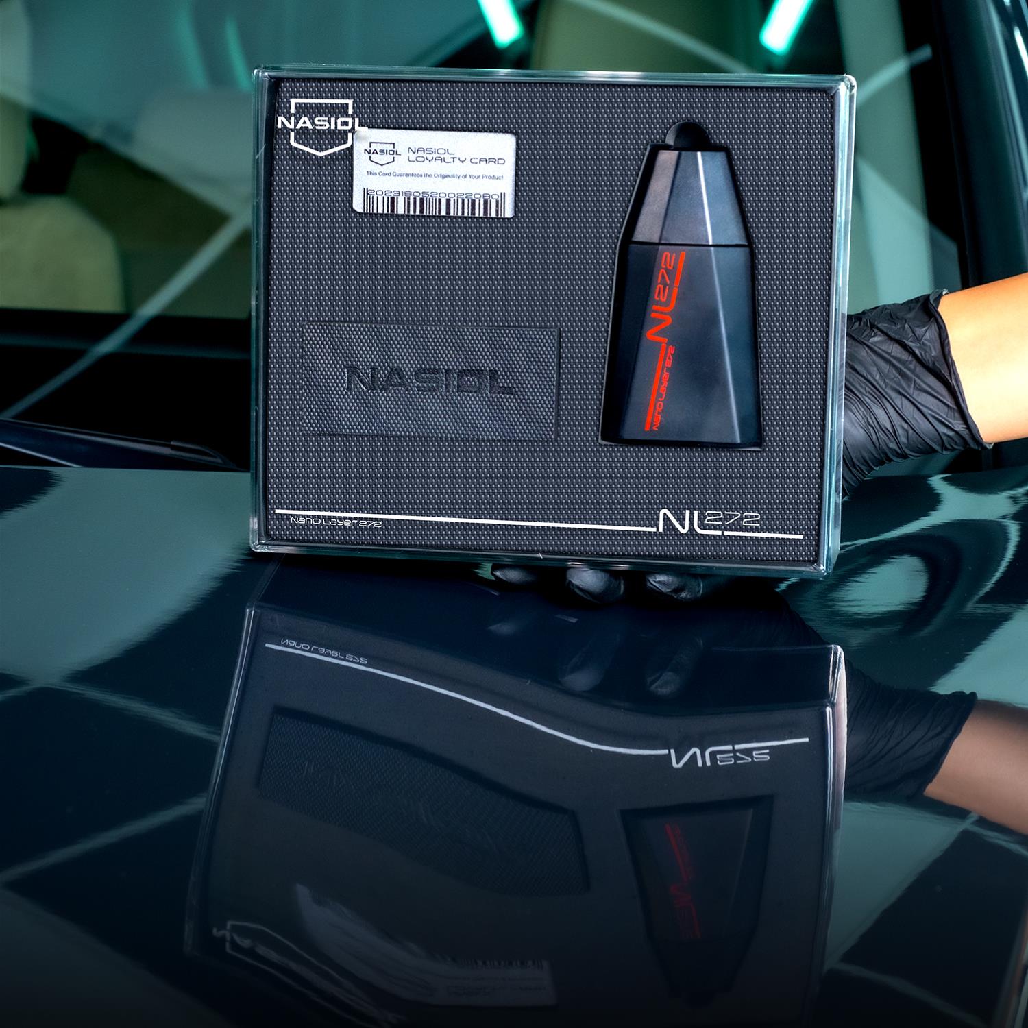 Nasiol NL272 Ultimate Car Nano Ceramic Coating and Paint Protection-10H-5 Years Durability-1.69FlOz