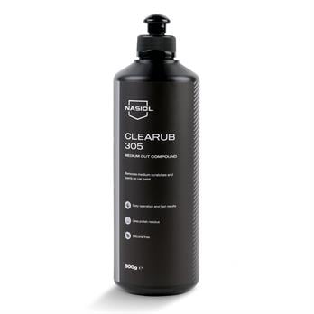 Nasiol Clearub 305 Orta,Ağır Çizik Giderici Polisaj Pastası-Pasta Cila-500gr
