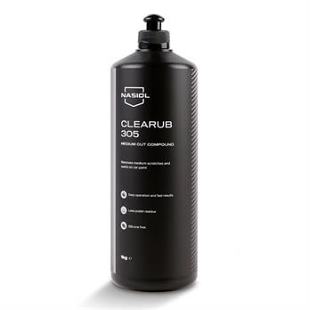 Nasiol Clearub 305 Orta,Ağır Çizik Giderici Polisaj Pastası-Pasta Cila-1kg