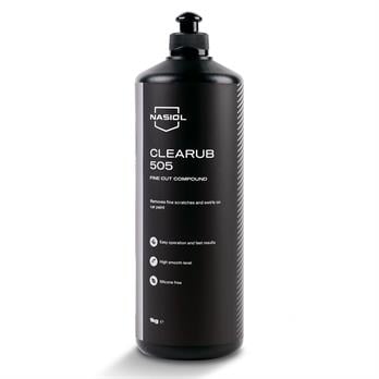 Nasiol Clearub 505 Hafif Çizik Giderici Polisaj Pastası-Pasta Cila-1kg