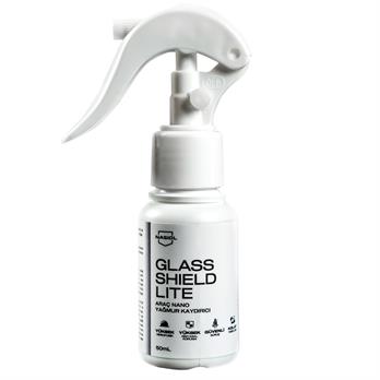 Nasiol Glasshield Lite Nano Yağmur Kaydırıcı-Cam Yüzey Seramik Kaplama Spreyi-1 Yıl Dayanım-50ml