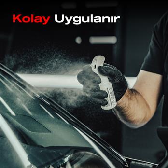 Nasiol Glasshield Lite Nano Yağmur Kaydırıcı-Cam Yüzey Seramik Kaplama Spreyi-1 Yıl Dayanım-50ml