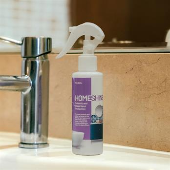 Nasiol Homeshine Dirt and Limescale Preventing Home Ceramic,Tile,Glass,Shower Cabin Nano Coating-1 Year Durability-5.07FlOz
