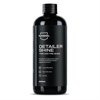 Nasiol Detailershine Trim ve Lastik Parlatıcı/Yenileyici Jel ve Sünger-500ml