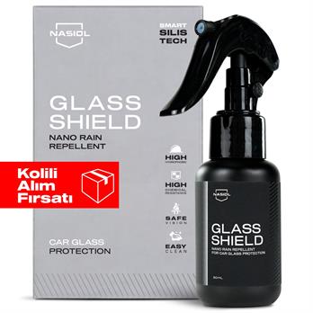 Nasiol Glasshield Nano Yağmur Kaydırıcı Sprey 18li Set (Kolili)