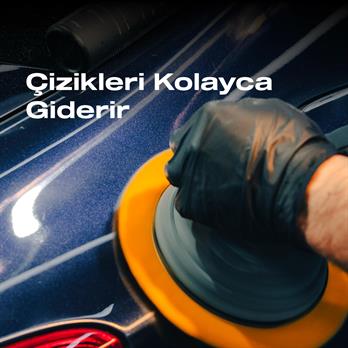 Nasiol Kuzu Yünü Polisaj Keçesi/Pedi Lite-Ağır Çizik Giderici-150mm